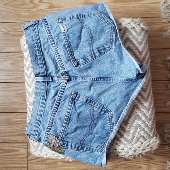 Vintage Manager denim shorts, size 34 - Picture 2 of 10